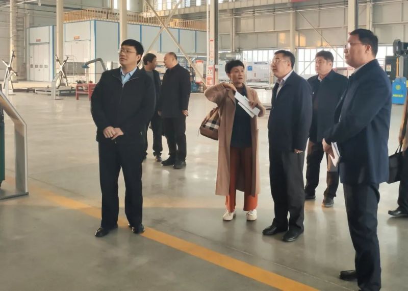 安阳市副市长王新亭一行调研猎鹰制造中心
