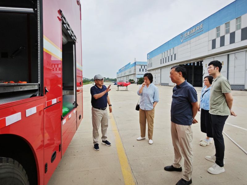 中国消防协会专家组调研猎鹰消防团体标准实施成效